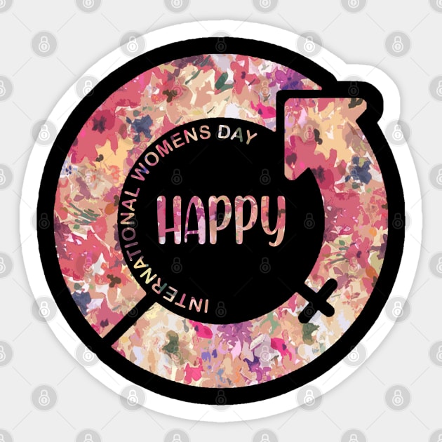 Happy International Womens Day Sticker by iniandre